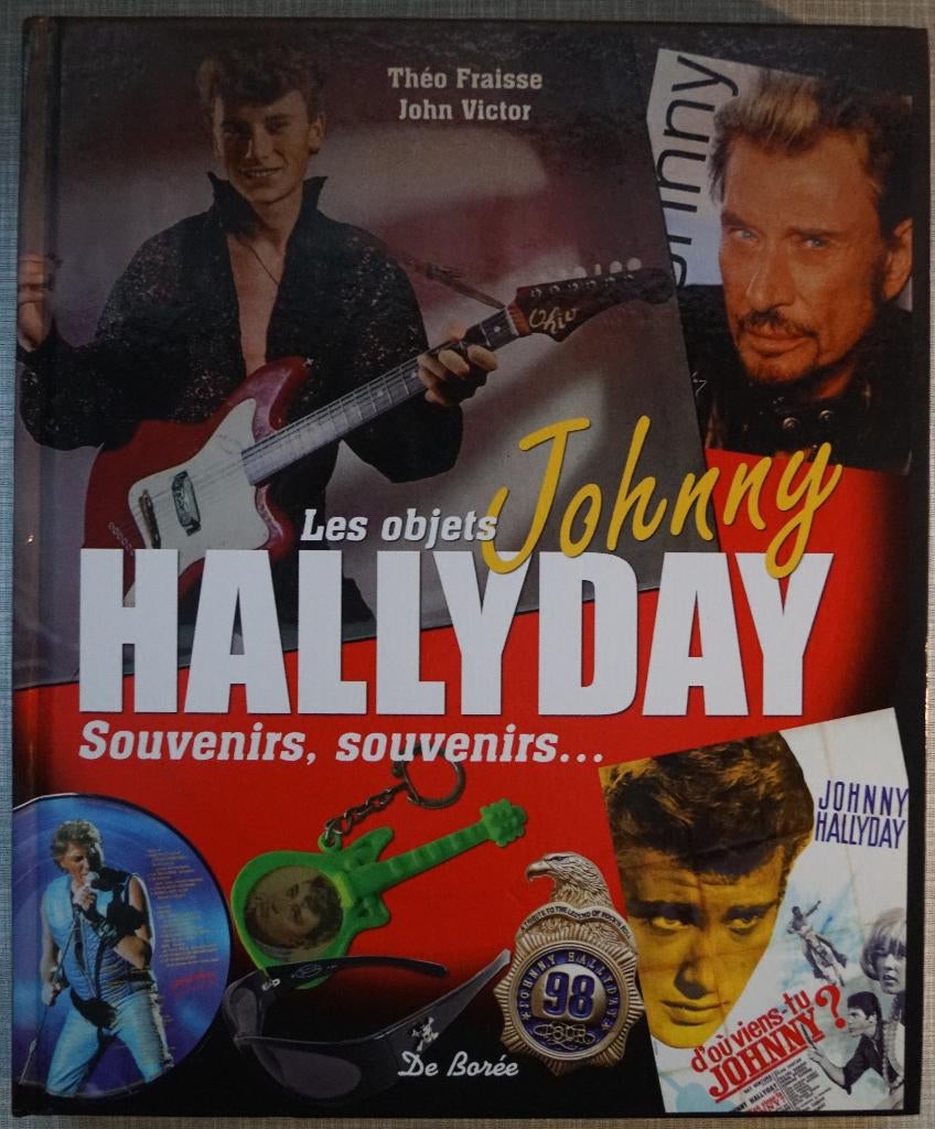 Johnny Hallyday«Les objets de JH» Souvenirs, souvenirs. 35€, Enlèvement ou Envoi, Comme neuf