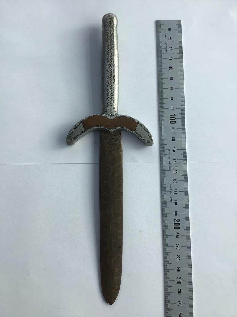 Poignard Trenchart  WW1 aluminium cuivre, Enlèvement ou Envoi