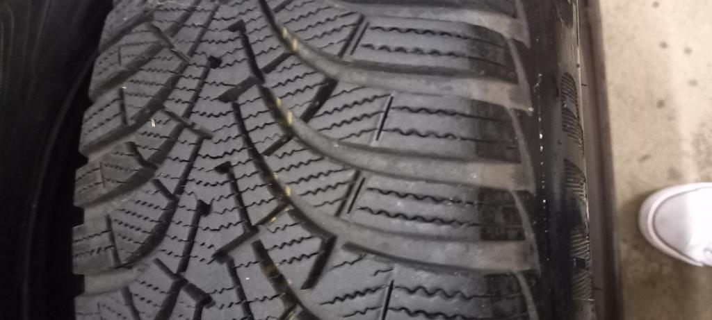 Winterbanden + wiel + velg Goodyear 205/55 R16 91H, Auto-onderdelen, Ophalen, Winterbanden, Velg(en)