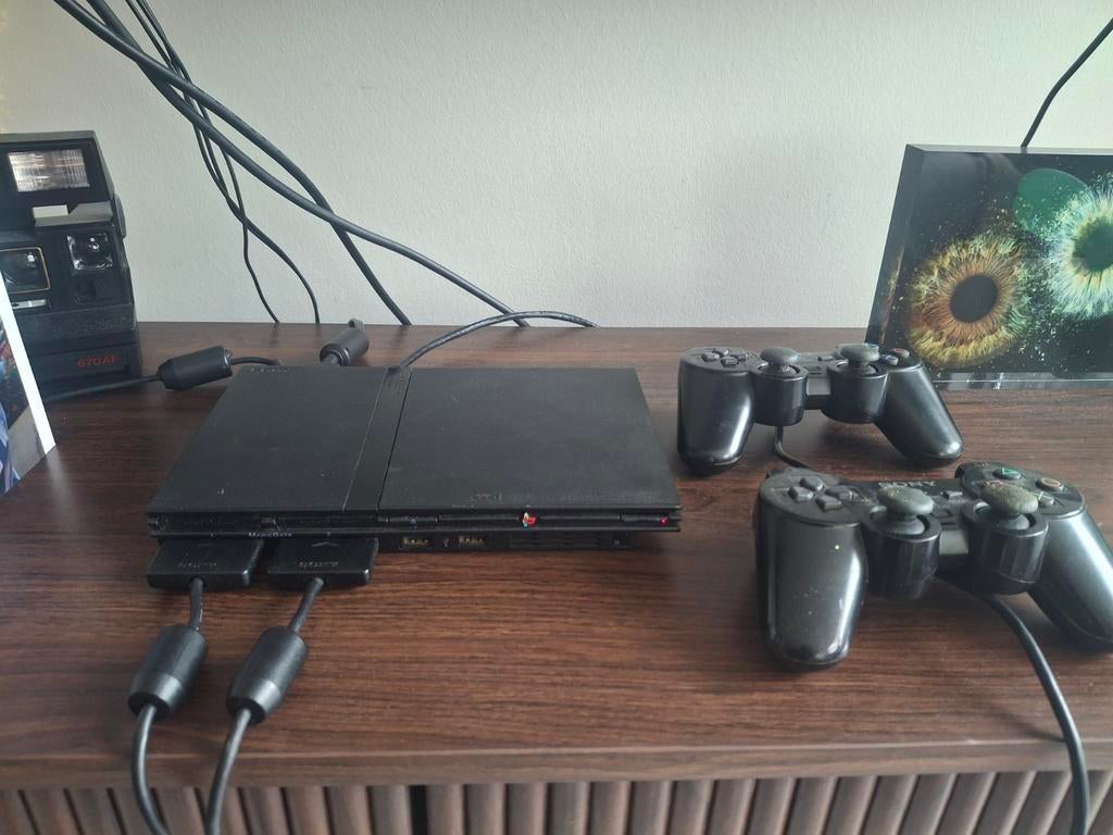 VERKOCHT: Complete, werkende PS2 Slim edition, Games en Spelcomputers, Spelcomputers | Sony PlayStation 2, Ophalen of Verzenden