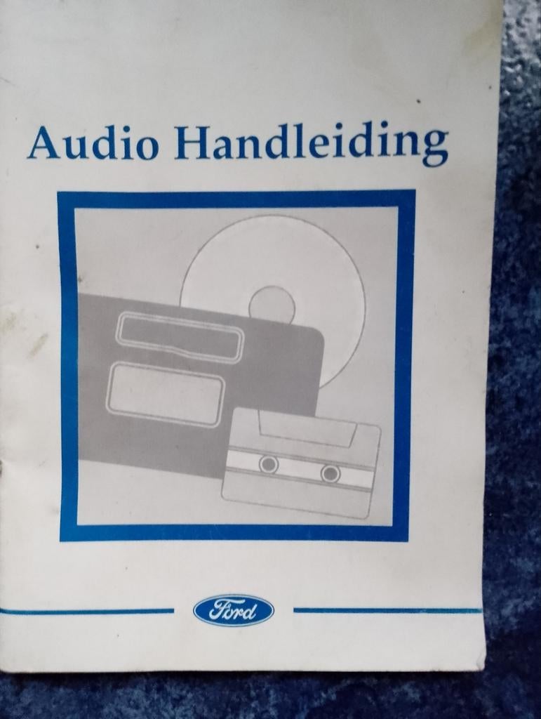 Handleiding Ford autoradio 6000 met cd Gent 5€, Ophalen, Zo goed als nieuw