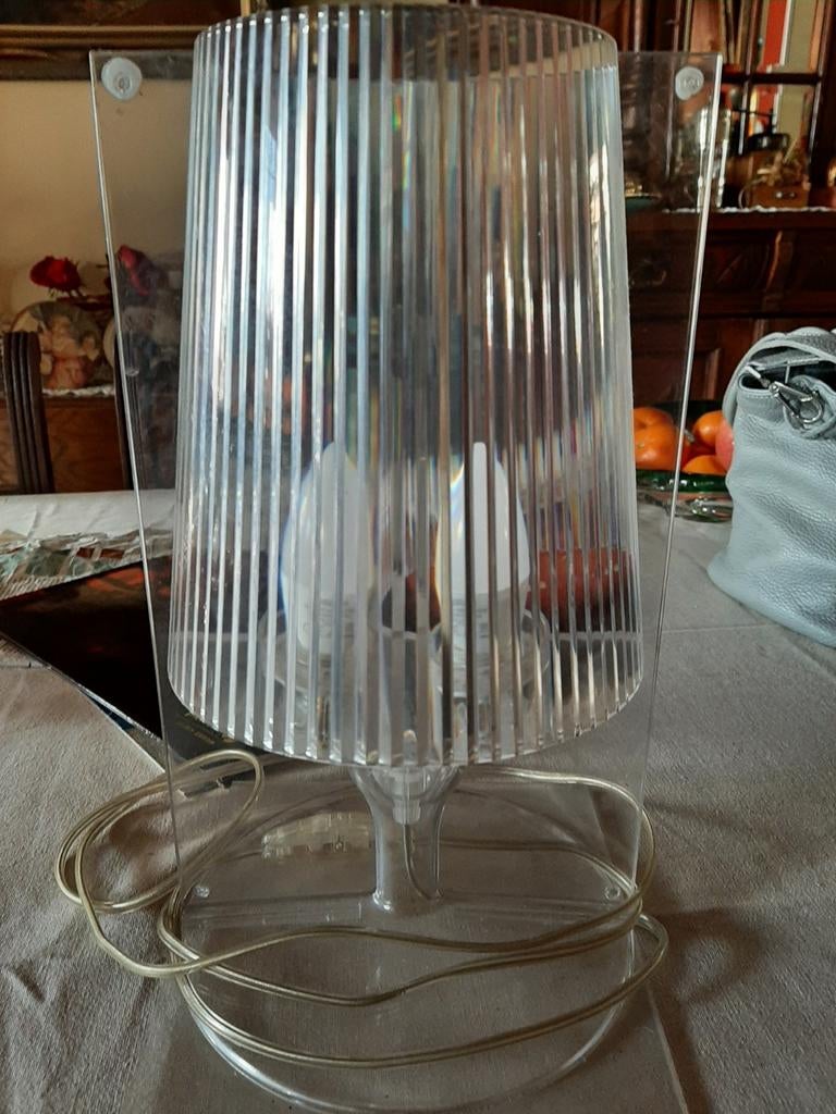 Kartell Take designer tafellamp transparant, Enlèvement ou Envoi, Comme neuf