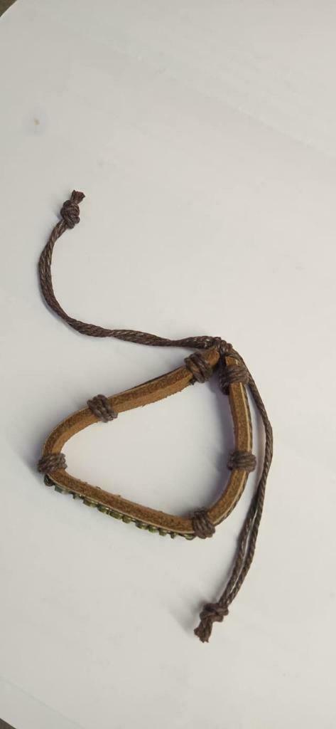 lederen armband Spaans voetbal Barcelona voetbalclub, Ophalen of Verzenden, Nieuw