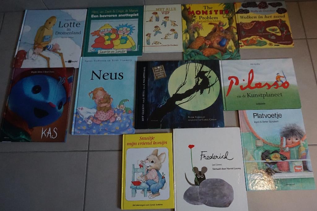 Pakket kleuterboeken (zie foto's voor titels), Boeken, Kinderboeken | Kleuters, Ophalen of Verzenden, Gelezen, Diverse Auteurs