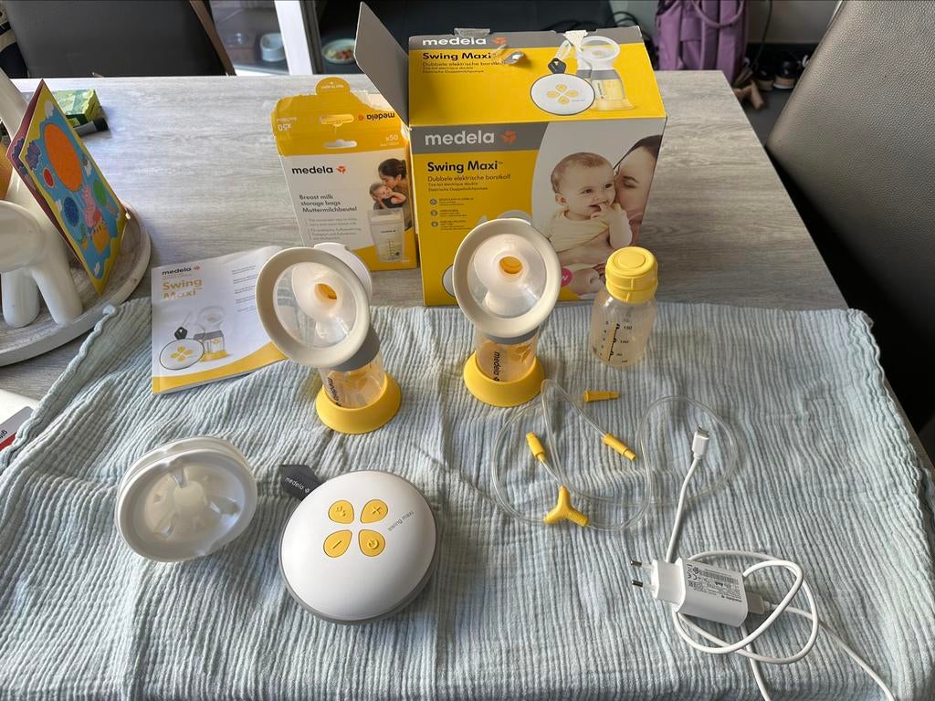 Medela swing maxi dubbele elektrische borstkolf, Enfants & Bébés, Aliments pour bébé & Accessoires, Utilisé, Tire-lait, Enlèvement ou Envoi