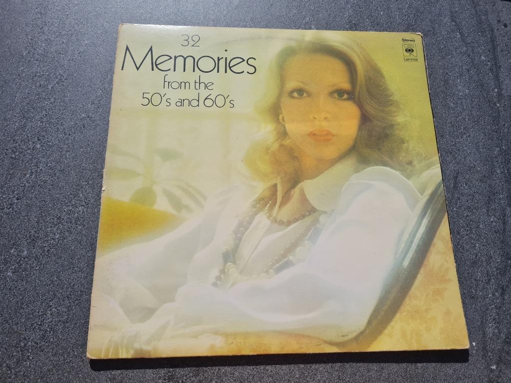 2 LP - 32 memories from the 50's and 60's, Cd's en Dvd's, Vinyl | Pop, Ophalen of Verzenden