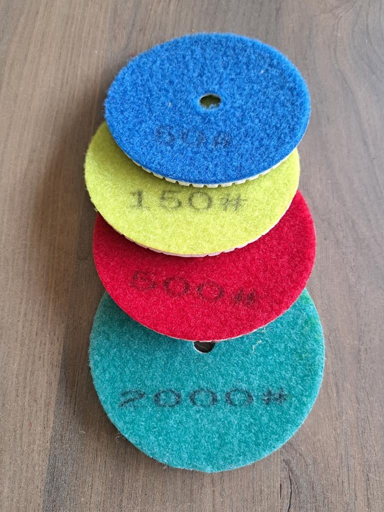 Disques de polissage pour verre, béton, pierre naturelle, gr, Bricolage & Construction, Enlèvement ou Envoi, Neuf, Autres types