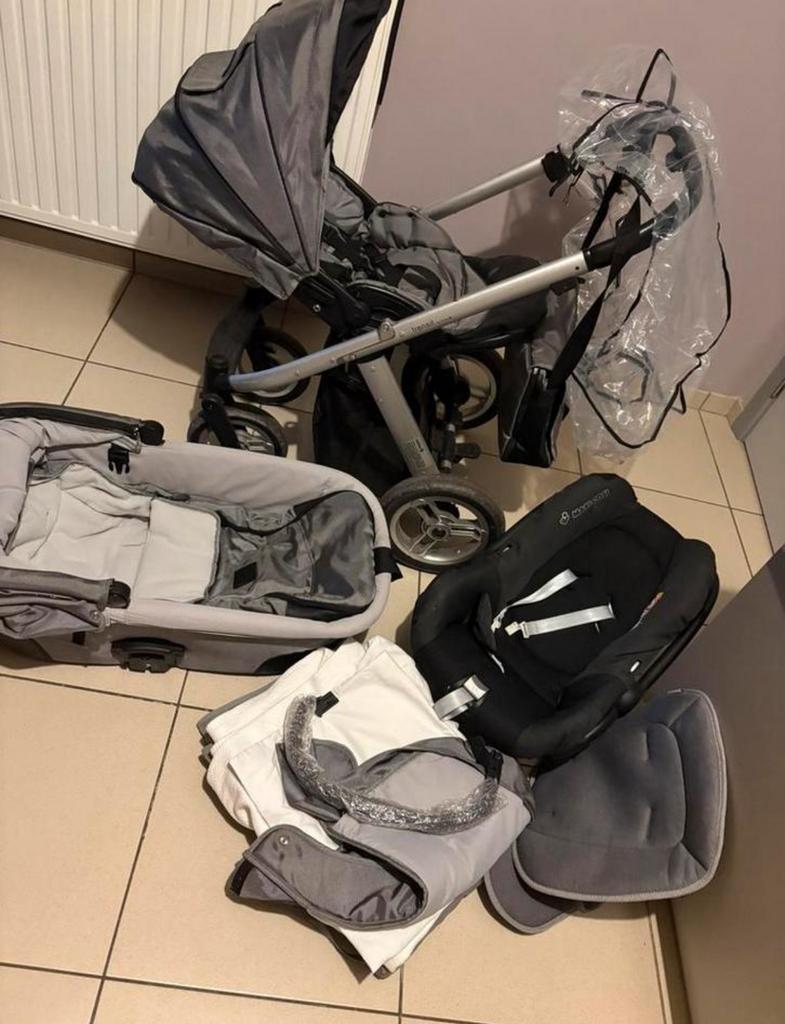 Buggy met maxi cosy, Ophalen, Zo goed als nieuw, Combiwagen, Maxi-Cosi