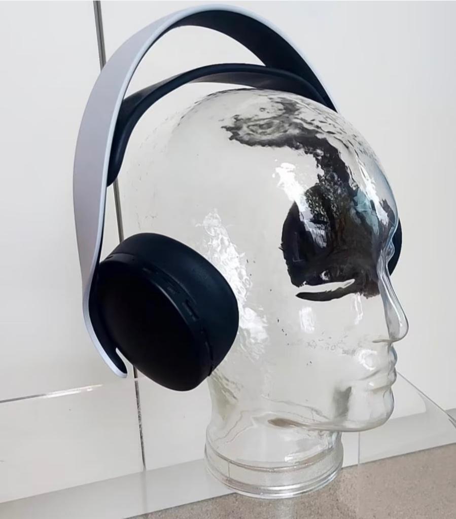 Vintage glazen hoofd, Antiek en Kunst, Ophalen of Verzenden
