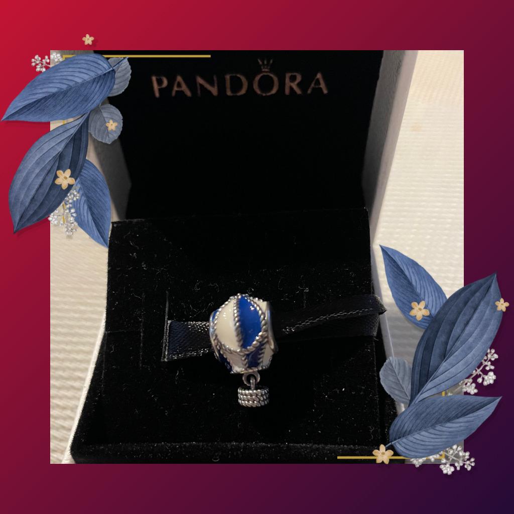 Authentique et magnifique bille de Pandora ! (Montgolfière), Verzenden, Zo goed als nieuw, Zilver, Pandora