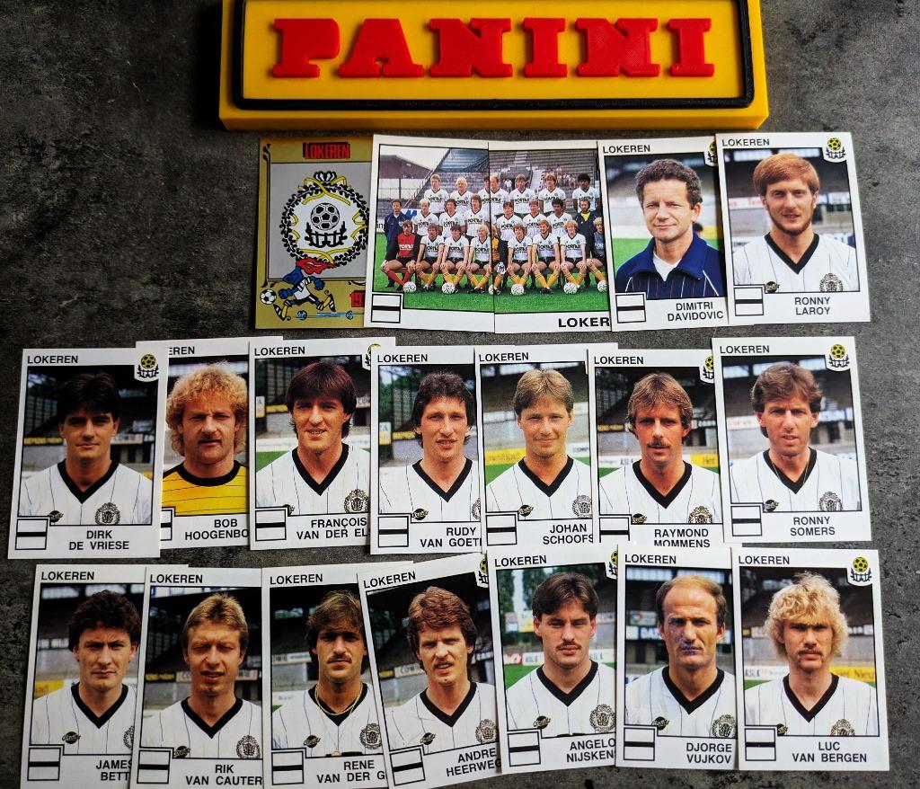 PANINI FOOTBALL 85 SK LOKEREN 19 AUTOCOLLANTS 1985, Envoi