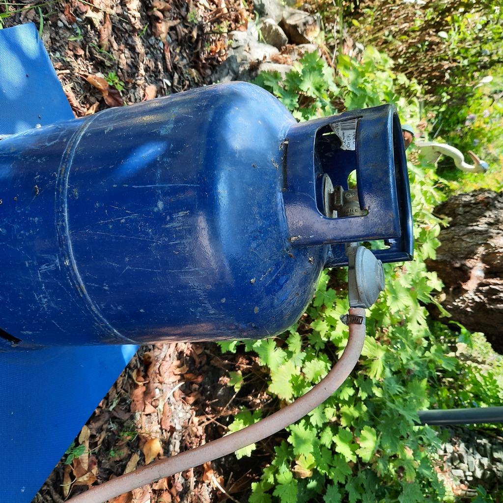gasflessen voor propaangas  en ontspanner, Caravans en Kamperen, Kampeeraccessoires, Zo goed als nieuw, Ophalen of Verzenden