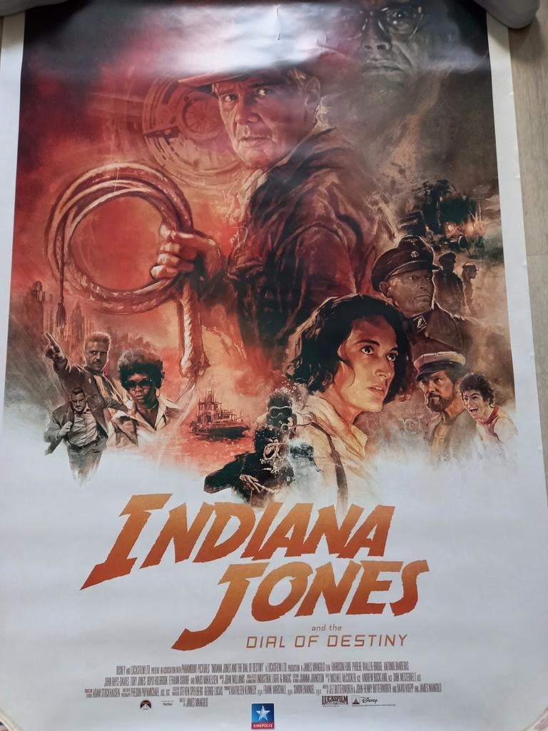 Filmposter  Indiana Jones, Neuf, Rectangulaire vertical, Enlèvement, Cinéma et TV