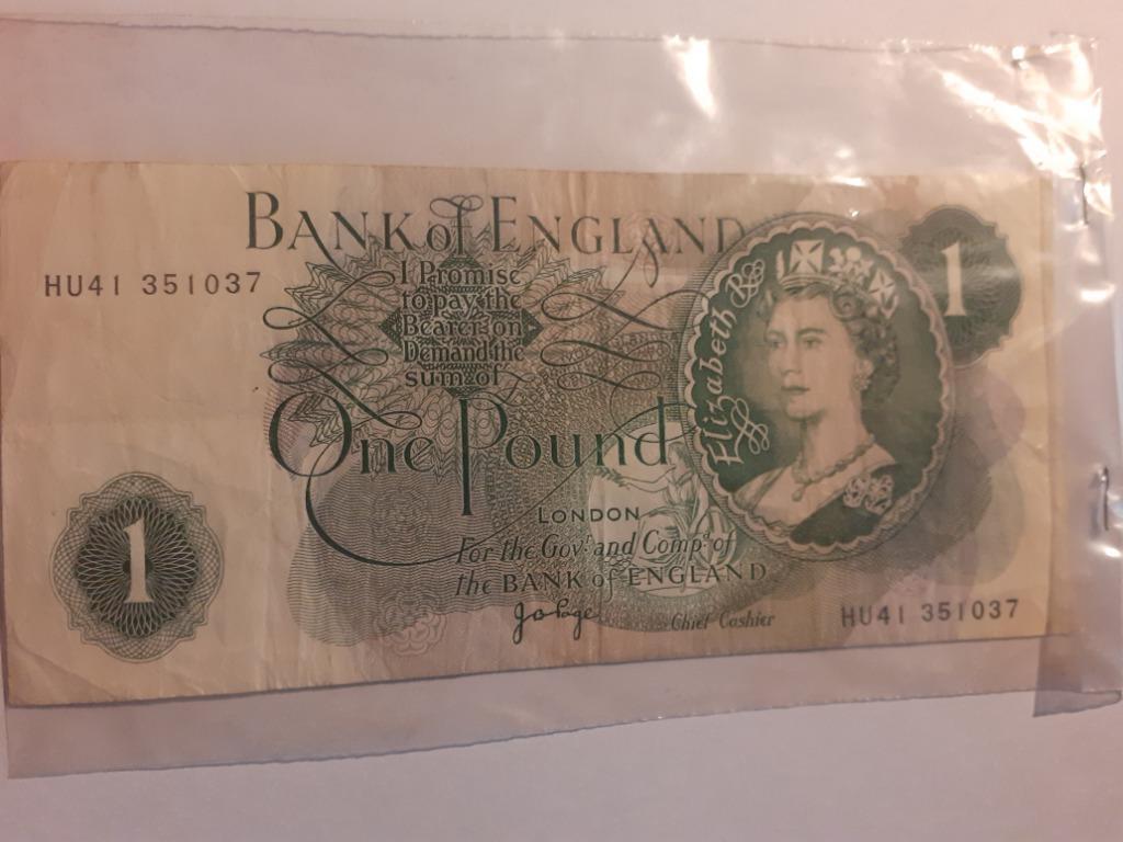 Bankbiljet Groot Brittannië, Verzenden, Bankbiljetten