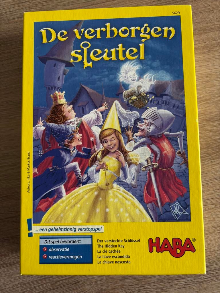 Spel van Haba: de verborgen sleutel, Trois ou quatre joueurs, Enlèvement ou Envoi, Comme neuf, HABA