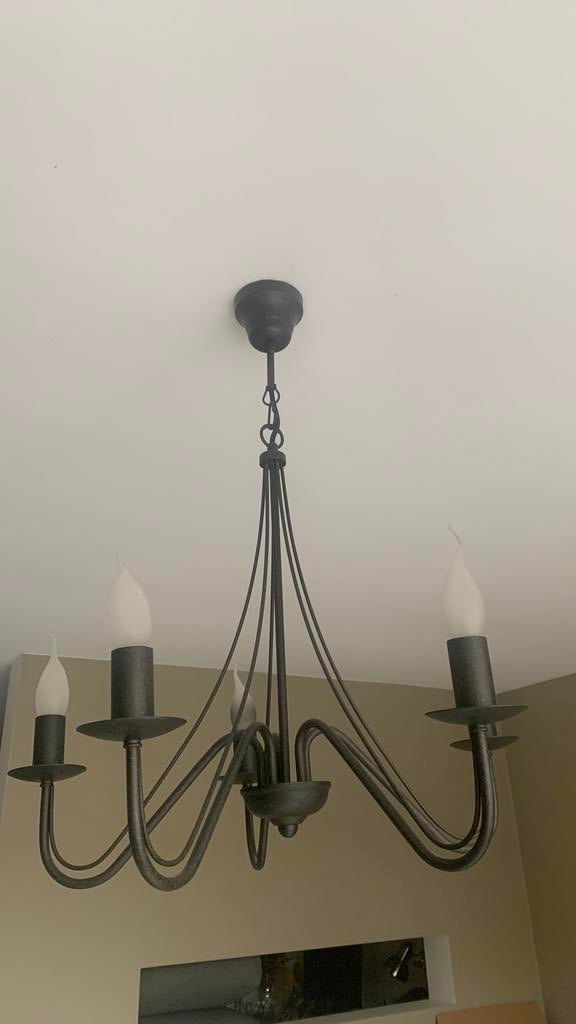 Landelijke hanglamp, Huis en Inrichting, Ophalen, Zo goed als nieuw