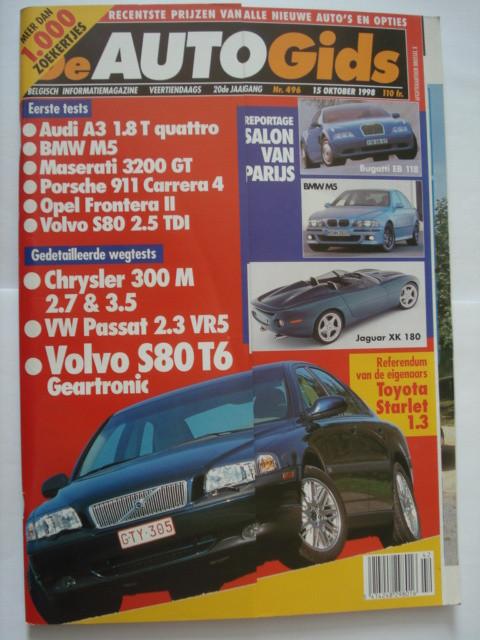 AutoGids 496, Envoi, Utilisé, Général