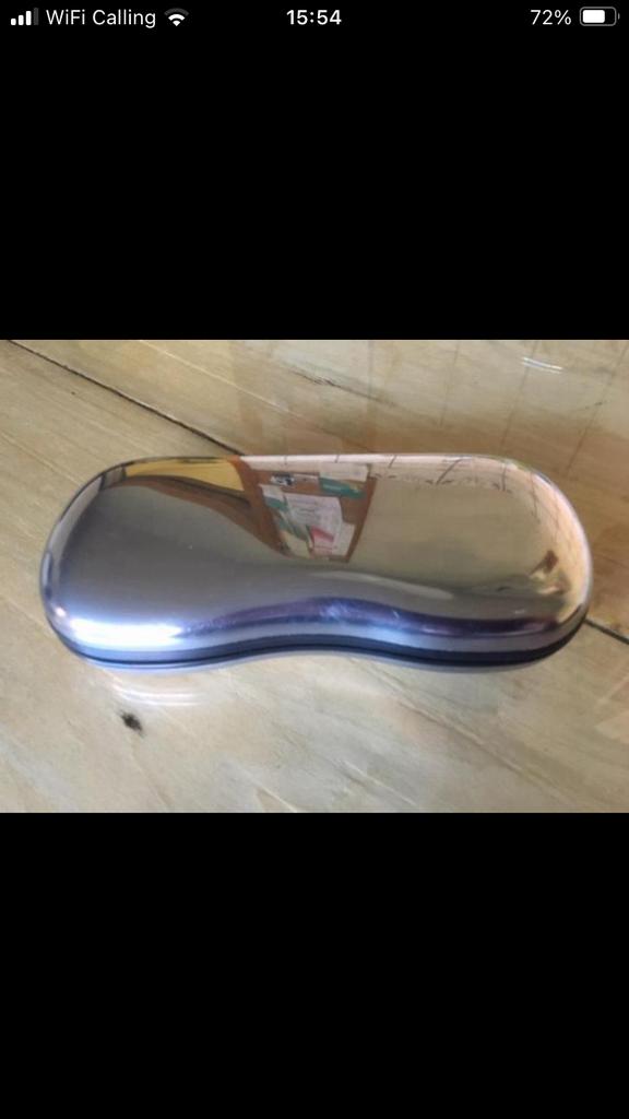 Briletui metallook, Ophalen of Verzenden, Zo goed als nieuw, Bril
