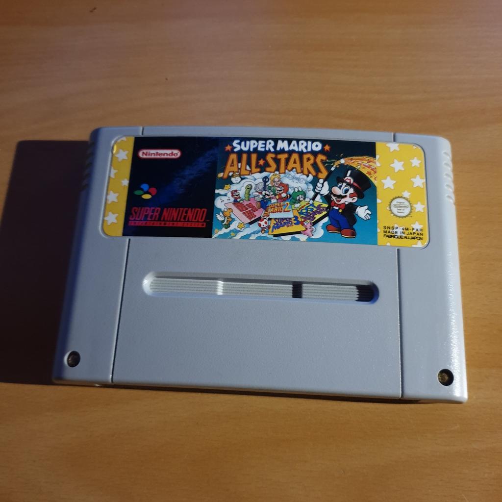 Super Mario All-Stars PAL Super Nintendo, Games en Spelcomputers, Games | Nintendo Super NES, Gebruikt, 2 spelers, Ophalen of Verzenden
