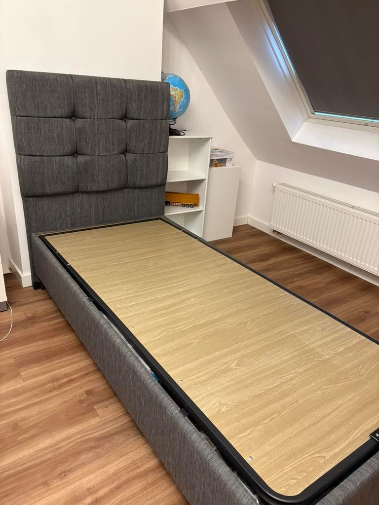 Bed 1pers, Kinderen en Baby's, Kinderkamer | Bedden, Ophalen, Nieuw, Minder dan 140 cm, 85 tot 100 cm