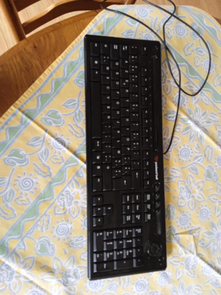 Clavier d'ordinateur, Enlèvement ou Envoi, Azerty, Comme neuf, Parckard Bell