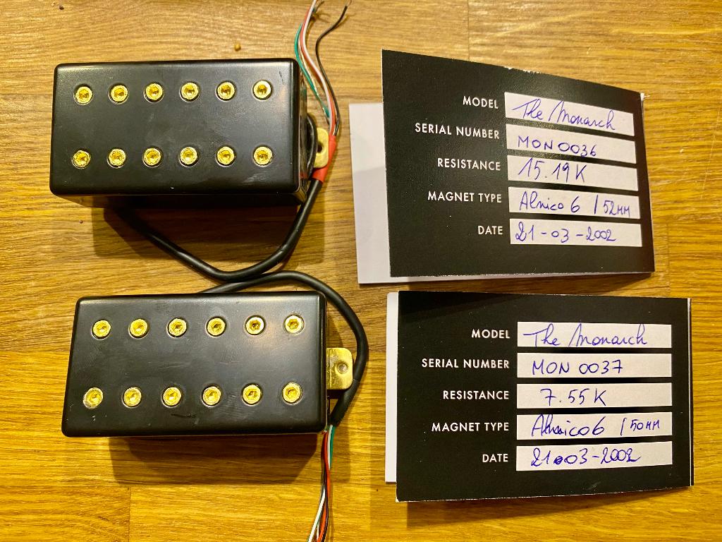 Schaller Monarch Humbuckers, Ophalen of Verzenden, Nieuw, Elektrische gitaar