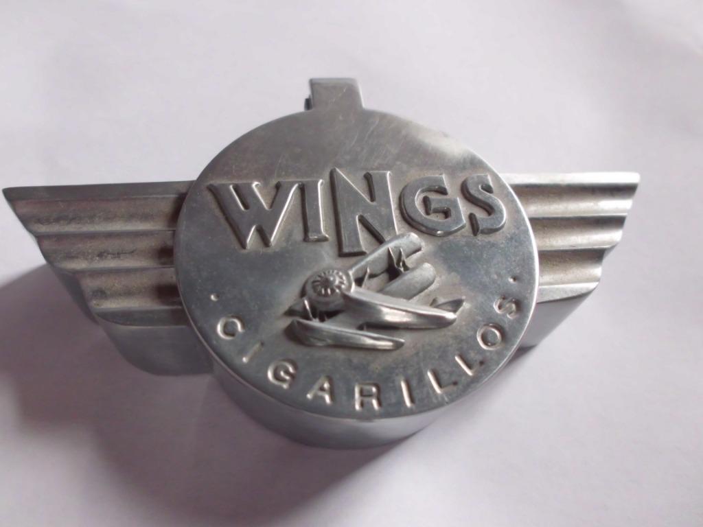 Asbak Wings cigarillos, Ophalen