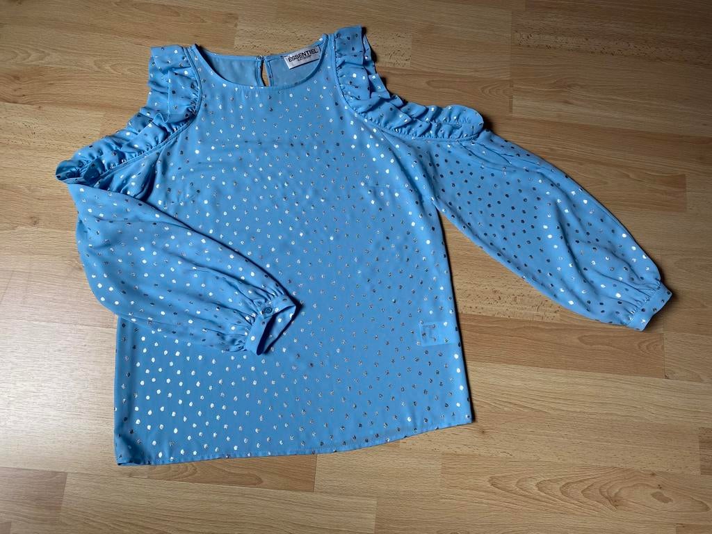 Blouse Essentiel Antwerp, maat 34., Blauw, Ophalen of Verzenden, Zo goed als nieuw, Essentiel Antwerp