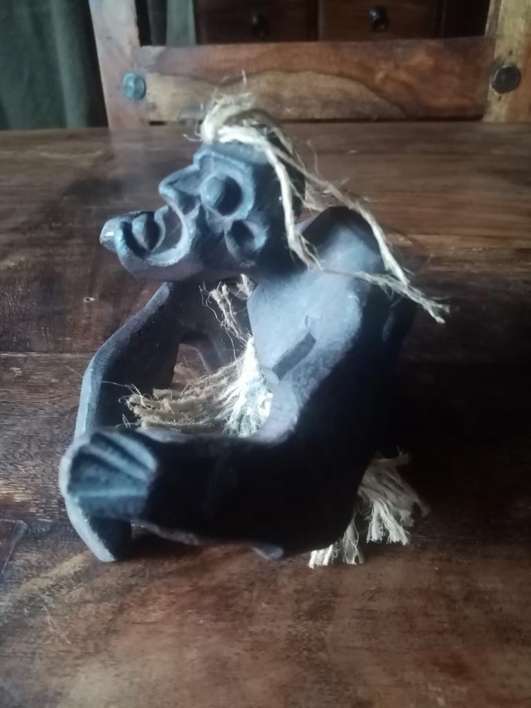 Afrikaans  houten totem, Antiquités & Art, Enlèvement ou Envoi