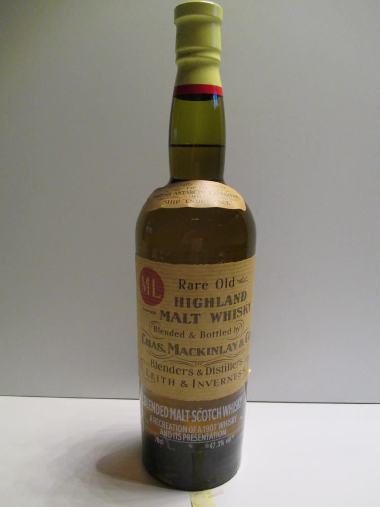 Whisky Mackinlay's Schackleton, Verzamelen, Overige gebieden, Overige typen, Nieuw, Ophalen of Verzenden