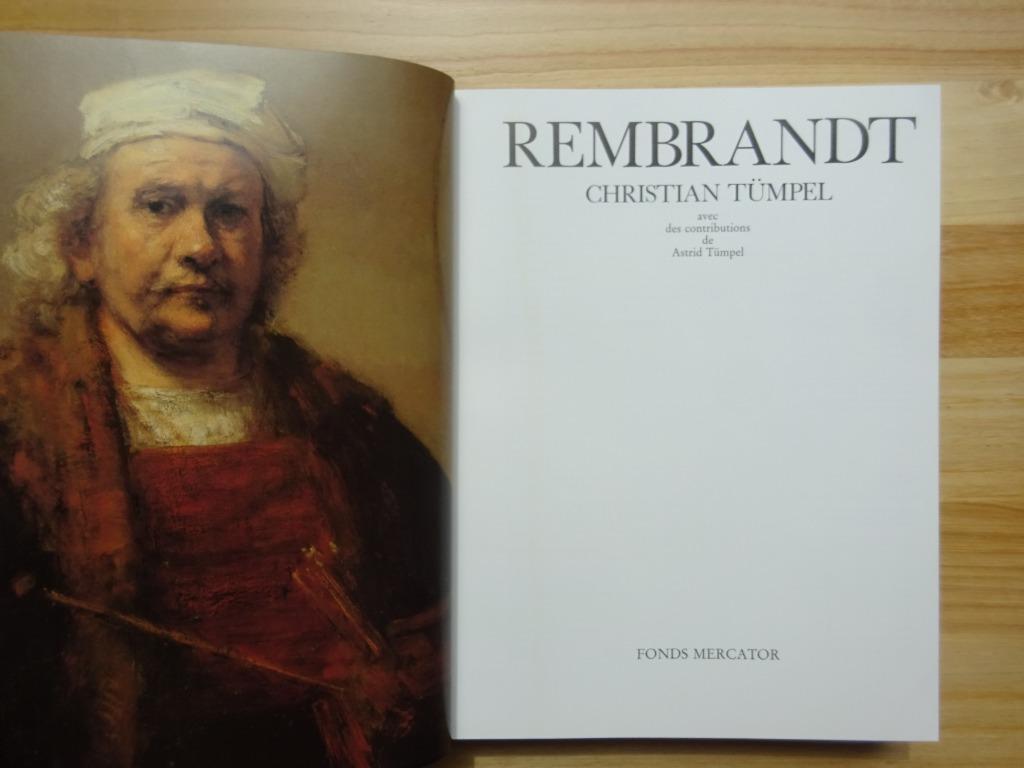 Rembrandt,  par Christian Tümpel, Fonds Mercator 1986, Ophalen of Verzenden, Schilder- en Tekenkunst, Christian Tümpel, Nieuw
