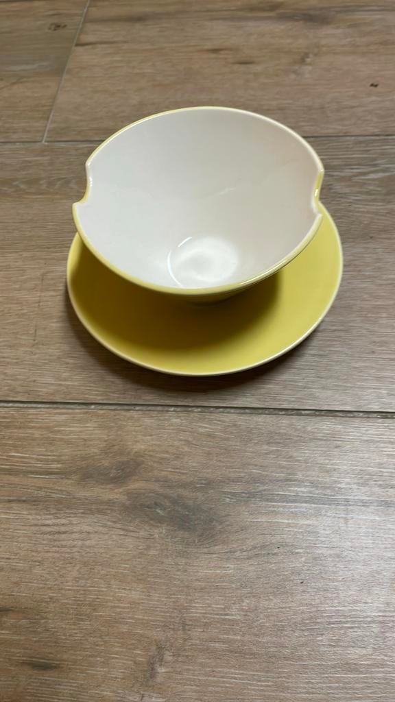 Mooi pastel sauskom van boch, Antiek en Kunst, Antiek | Servies los, Ophalen of Verzenden