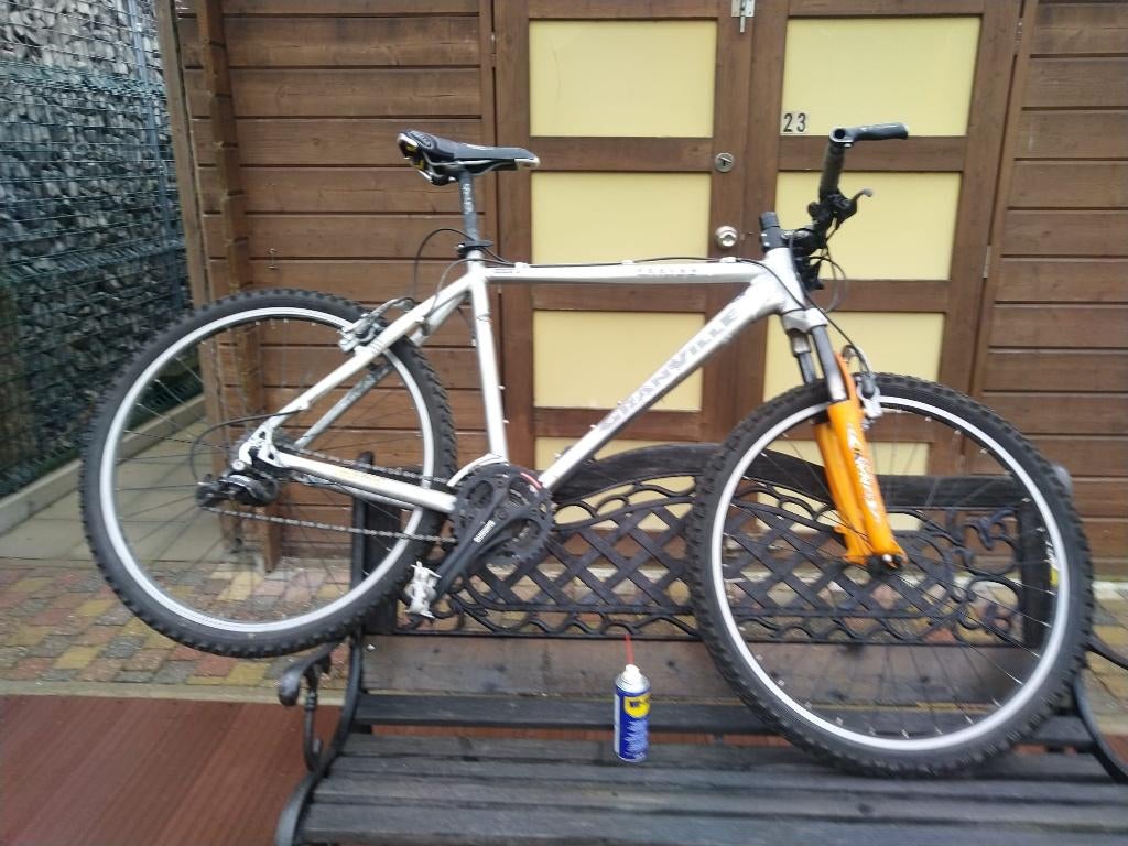Mountain bike fiets, Fietsen en Brommers, Fietsen | Mountainbikes en ATB, Ophalen, Gebruikt, Heren, Overige merken