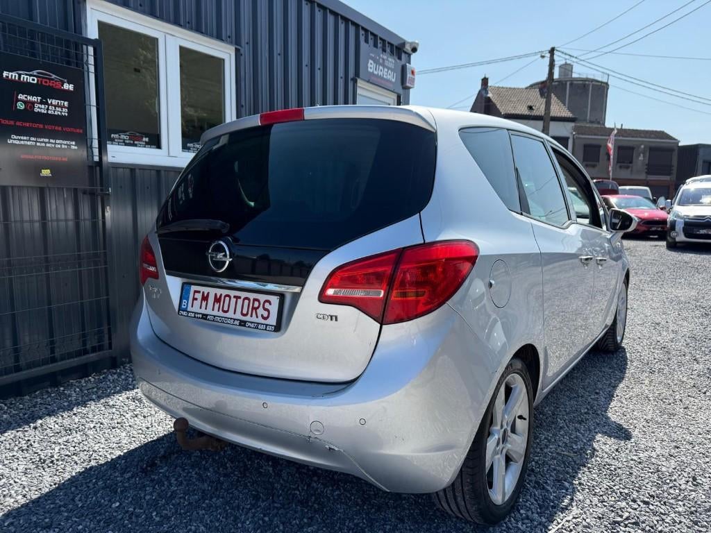 Opel Meriva 1.7 CDTi / Euro 5 / 1e Main / Entretien + CT OK, Auto's, Opel, Voorwielaandrijving, Euro 5, Zwart, 4 cilinders