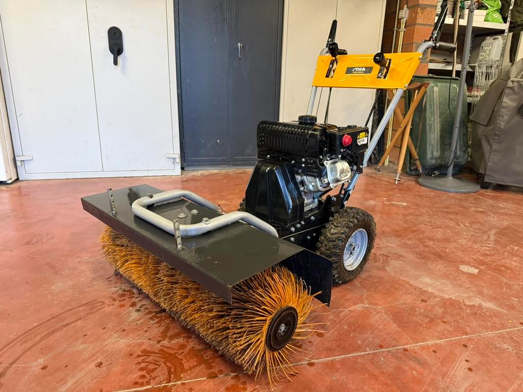 Stiga veegmachine sws 800 g, Tuin en Terras, Ophalen, Gebruikt