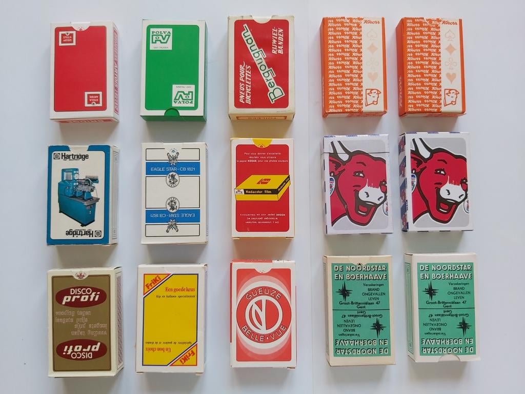 Diverse speelkaarten, Verzamelen, Ophalen of Verzenden, Zo goed als nieuw, Speelkaart(en)