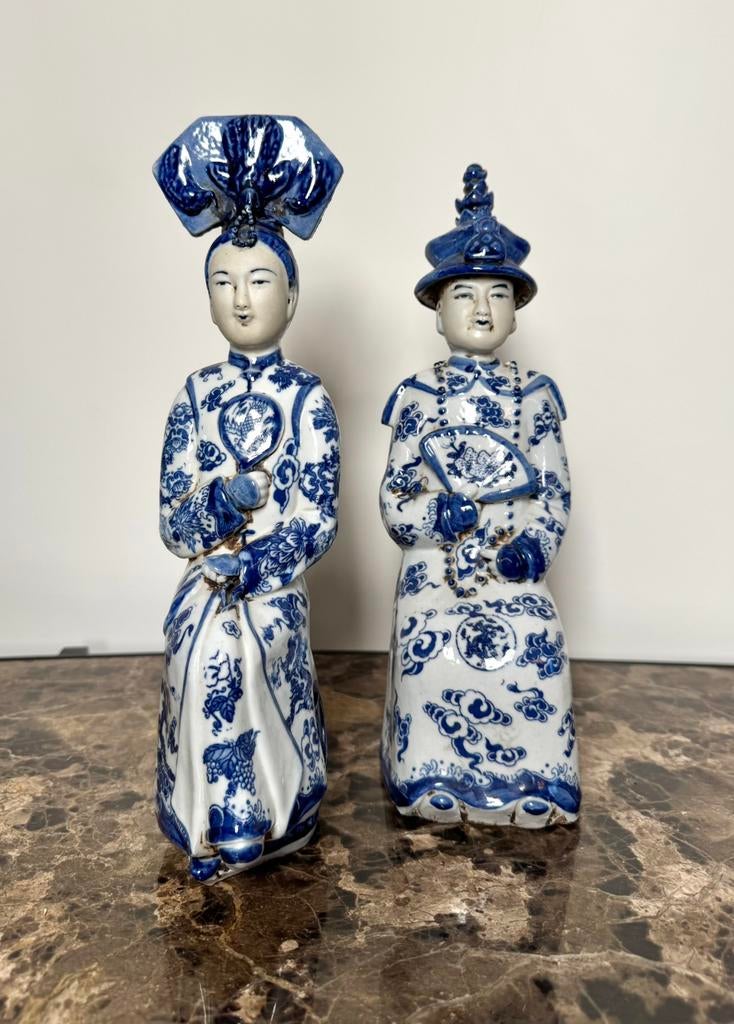 Blauw-wit Chinees porselein, ‘Qinghua’, Antiek en Kunst, Verzenden