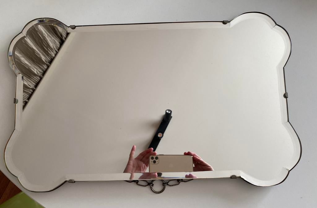 Miroir ancien, Enlèvement, Rectangulaire