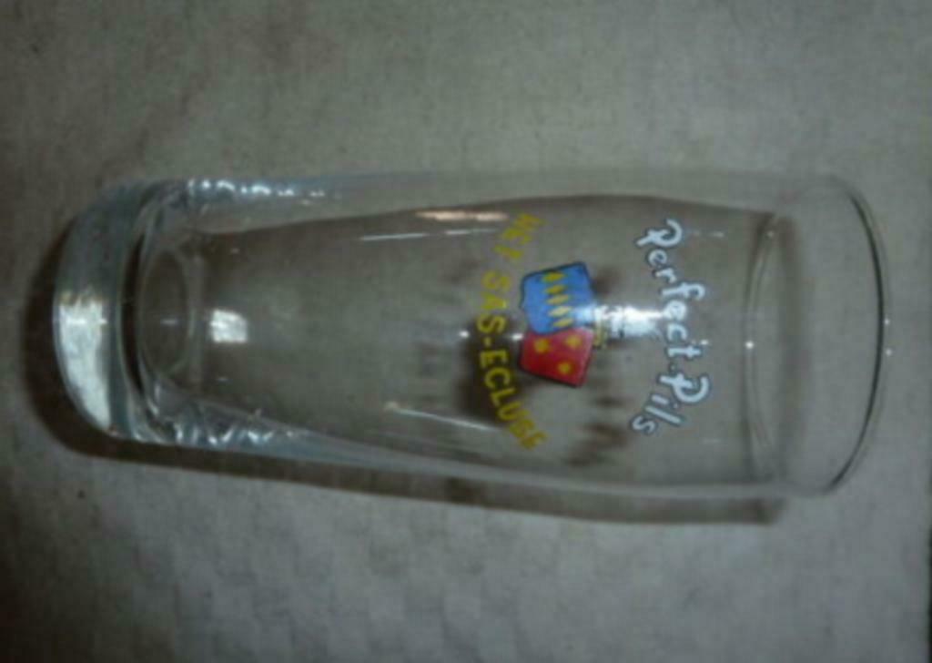 #G bier glas PERFECT - PILS Het Sas - Ecluse Boortmeerbeek, Verzamelen, Ophalen of Verzenden, Nieuw, Bierglas