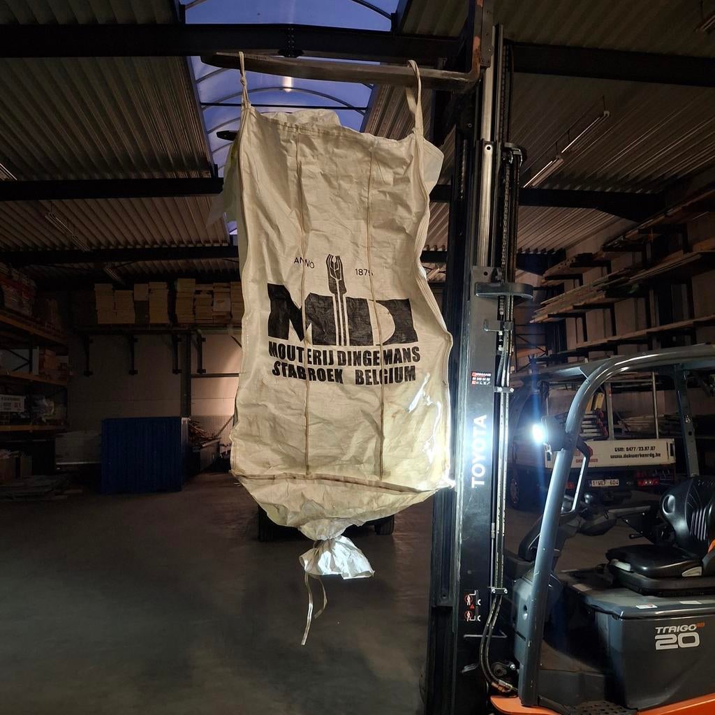 Big bags met slurf 90x160 cm, Enlèvement