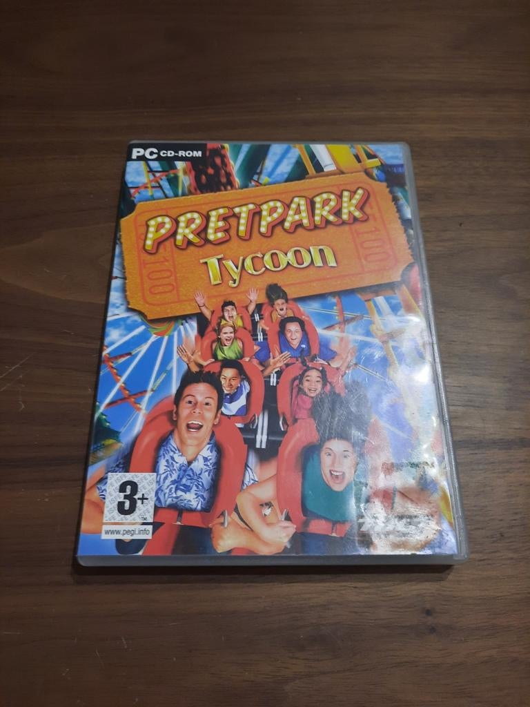 PC-CD Rom Pretpark Tycoon, Ophalen of Verzenden, Gebruikt