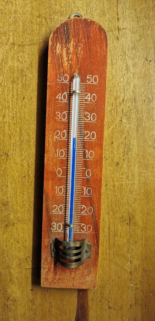 Vintage alcohol thermometer werkend, Antiek en Kunst, Ophalen of Verzenden