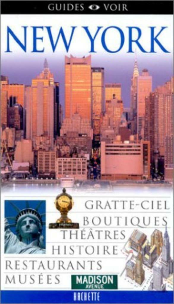 Guide Voir Hachette New York Edition 1993, Boeken, Reisgidsen, Gelezen, Reisgids of -boek, Noord-Amerika, Overige merken, Ophalen of Verzenden
