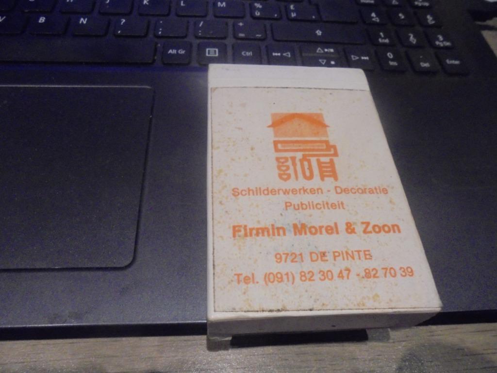Firmin Morel en Zoon, Ophalen of Verzenden, Gebruikt, Speelkaart(en)