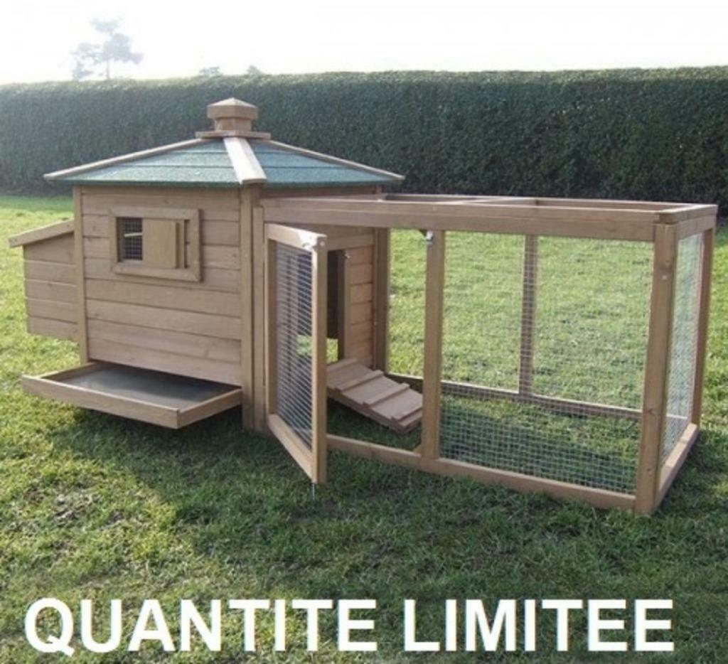 Poulailler abri poule coq enclos poule maison poule XXL, Envoi, Neuf, Poulailler