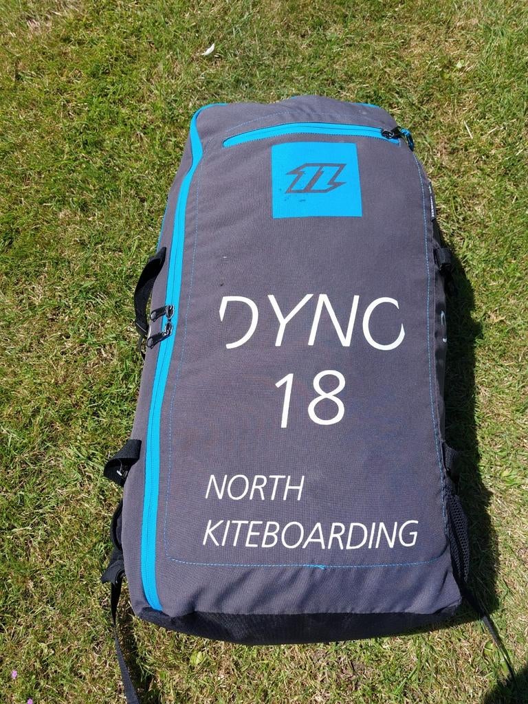 North Dyno light wind kite 18m2 quasi nieuw, Ophalen of Verzenden, Zo goed als nieuw, Kite