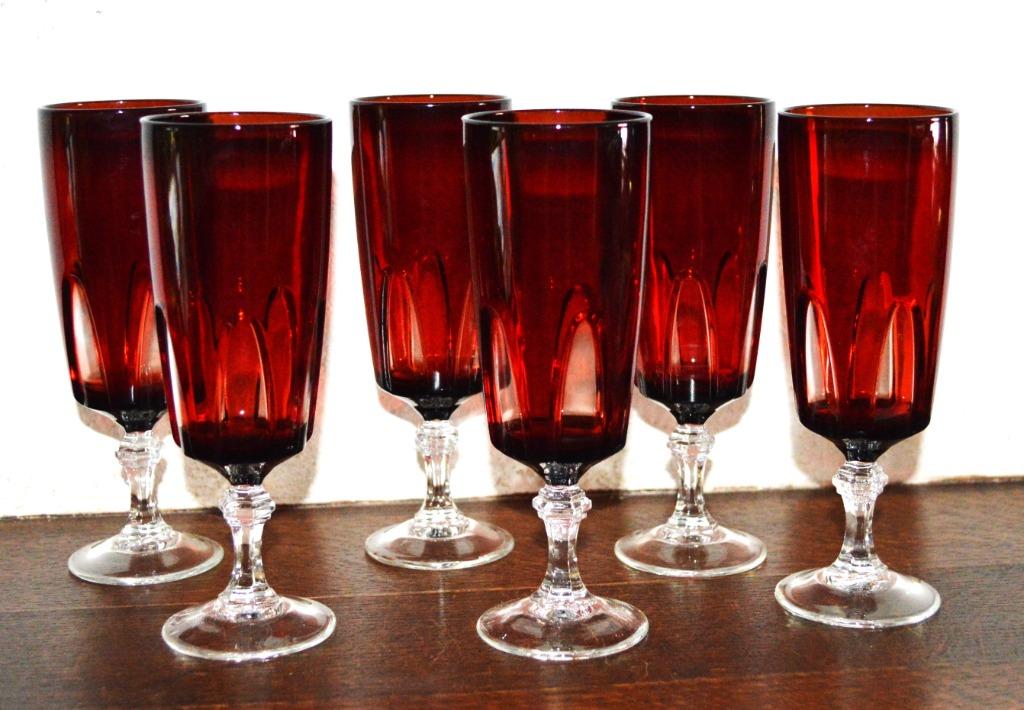 Verres à vin rouge vintage, 15 cm de haut, Enlèvement ou Envoi, Neuf, Autres types