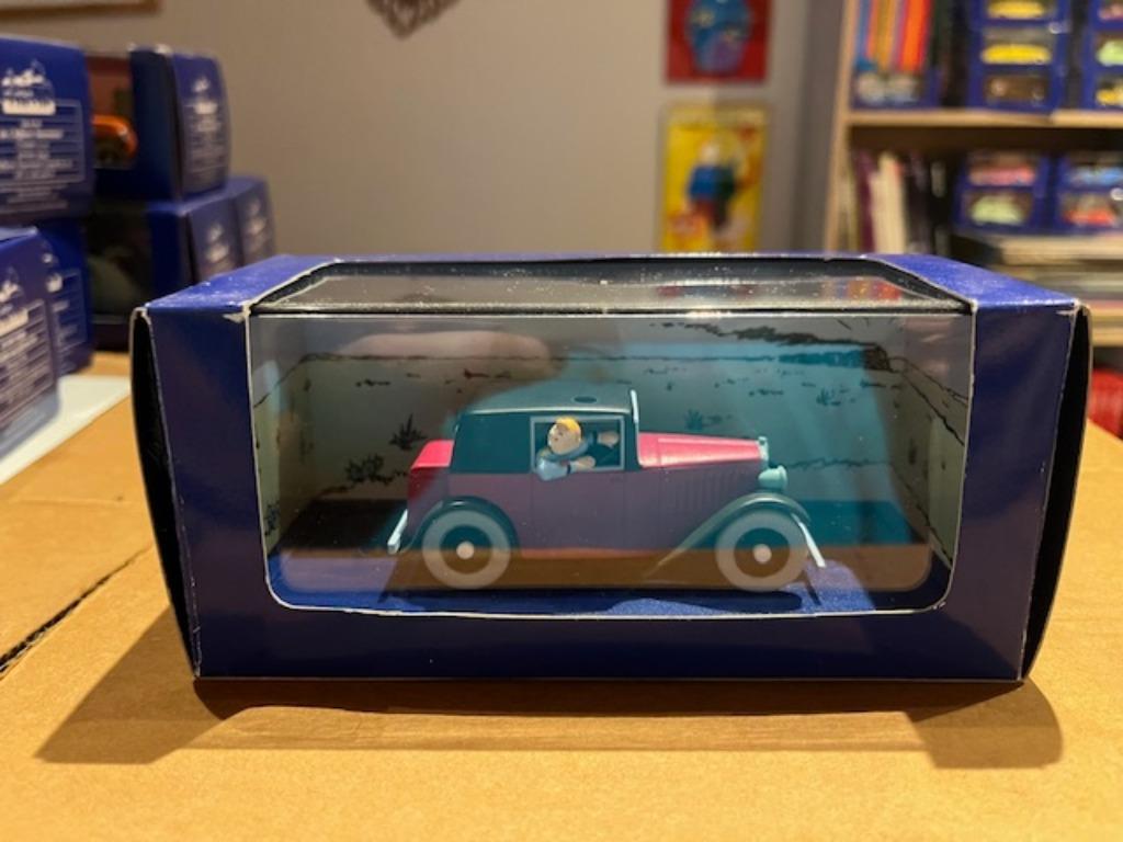 kuifje Tintin auto 1/43 nr 13 bieden vanaf 20€, Verzamelen, Ophalen of Verzenden, Kuifje, Zo goed als nieuw