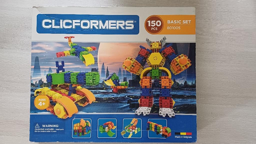 Clicformers basisset, Ophalen, Zo goed als nieuw, Complete set