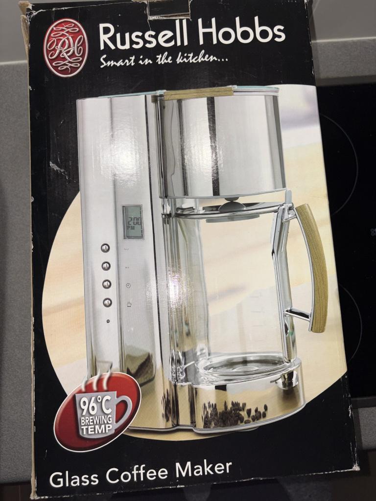 koffiezet Russell Hobbs, Autres modèles, Réservoir d'eau amovible, Comme neuf, Enlèvement